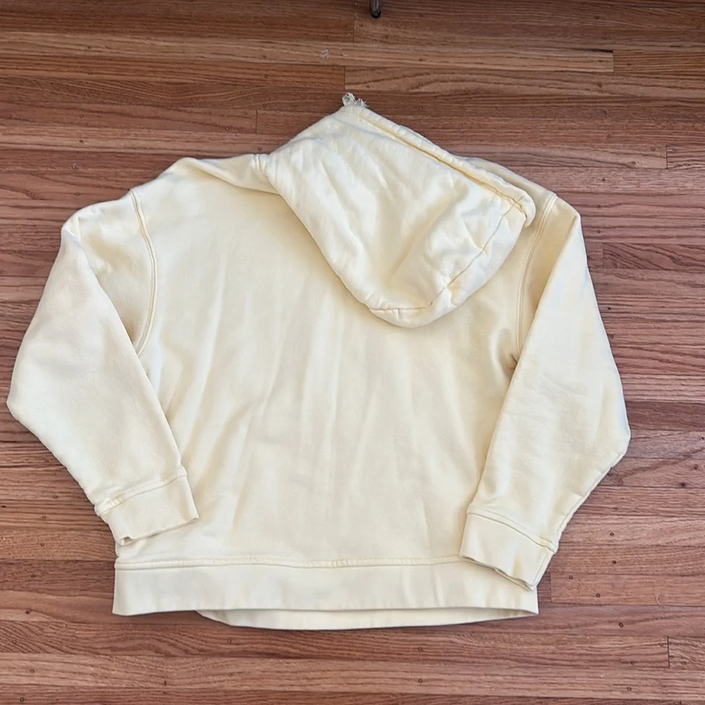 Adidas Womens Yellow Hoodie Small - Picture 3 of 5